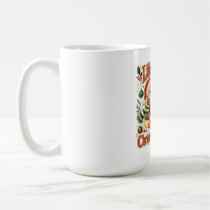 Das Leben passiert Weihnachtsmusik hilft Kaffeetasse