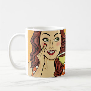 "Das Leben passiert, wenn du quiltst." 330 ml Tass Kaffeetasse
