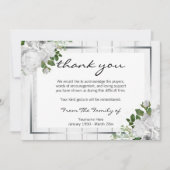 Das Leben rustikales Holz feiern dank Karte (Vorderseite)