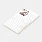 Das Leben scheint hart? Linierte 3M Post-it® Notiz (angewinkelt)