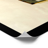 Das Leben. Traktorportrait. Poster (Ecke)