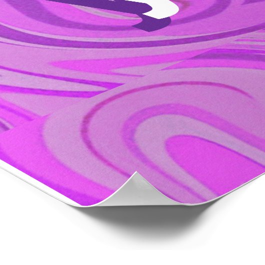 Das Leben trifft dich auf der Ebene deiner Kühnhei Poster (Ecke)