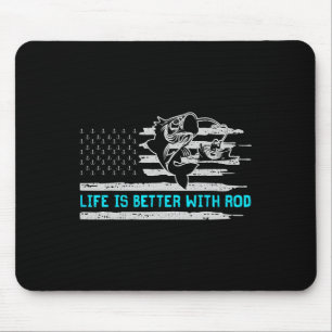 Das Leben unter US-amerikanischer Flagge ist besse Mousepad