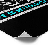 Das Leben unter US-amerikanischer Flagge ist besse Poster (Ecke)