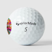 "Das Leben verändern" Golfball (Logo)