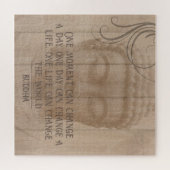 Das Leben verändert das inspirierende Buddha-Zitat Puzzle (Horizontal)