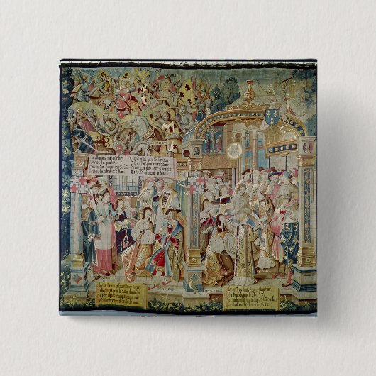 Das Leben von Bischof St. Remigius von Reims Button (Vorderseite)