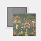 Das Leben von Buddha Shakyamuni Magnet (Vorderseite/Rückseite)
