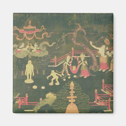 Das Leben von Buddha Shakyamuni Magnet (Vorne)