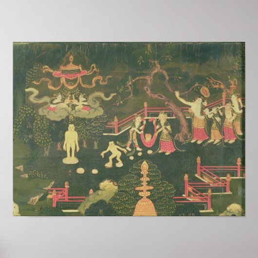 Das Leben von Buddha Shakyamuni Poster (Vorne)