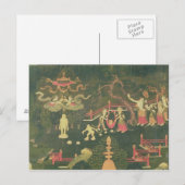 Das Leben von Buddha Shakyamuni Postkarte (Vorne/Hinten)