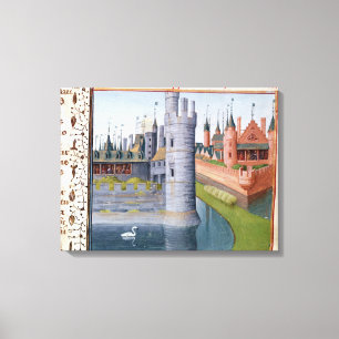 Das Leben von Louis II 'das Stammerer Leinwanddruck