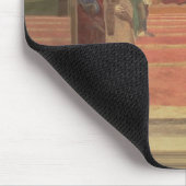 Das Leben von St. Benedict (Fresko) (Detail) Mousepad (Ecke)