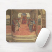 Das Leben von St. Benedict (Fresko) (Detail) Mousepad (Mit Mouse)