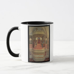 Das Leben von St. Benedict (Fresko) (Detail) Tasse
