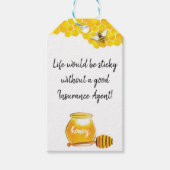 Das Leben wäre ein klebriger Agent für Versicherun Geschenkanhänger (Vorderseite)