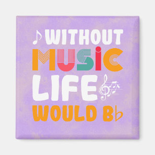 Das Leben wäre flach Magnet