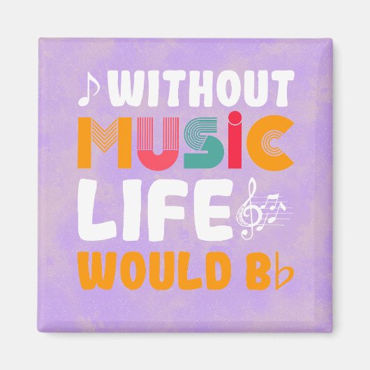 Das Leben wäre flach Magnet (Vorne)