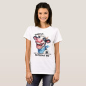 Das Leben wäre langweilig, lustig T-Shirt (Vorne ganz)