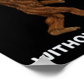 Das Leben wäre langweilig, ohne dass man sich auf Poster (Ecke)