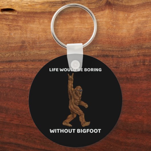 Das Leben wäre langweilig, ohne dass man sich auf  Schlüsselanhänger (Rückseite)