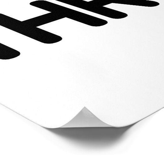 Das Leben wird am besten durch ein KatzenNickerche Poster (Ecke)