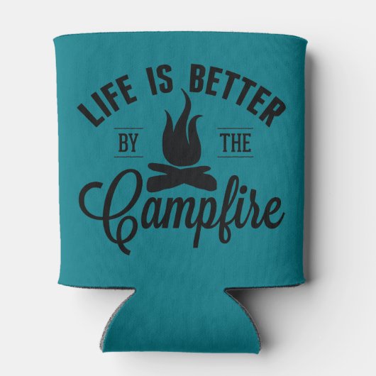 Das Leben wird besser durch das Campfire Dosenkühler (Rückseite)