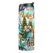 Das Leben wird besser durch das Campfire Thermosbecher (Nach links gedreht)