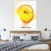 Das Leben wird einen Weg finden Leinwanddruck (Insitu (Schlafzimmer))