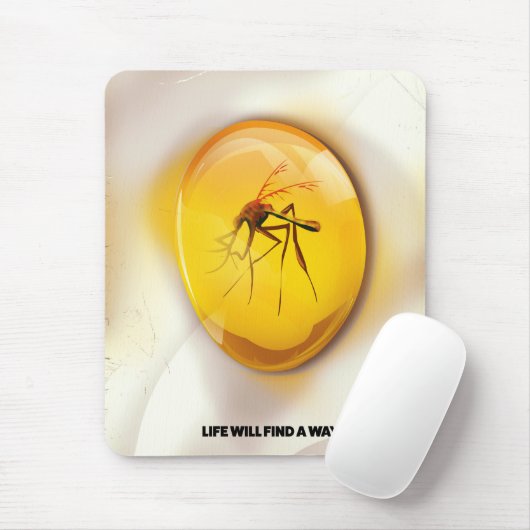 Das Leben wird einen Weg finden Mousepad (Mit Mouse)