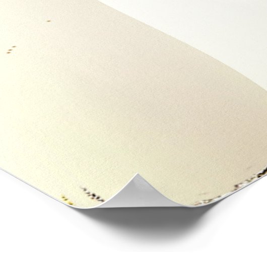 Das Leben wird einen Weg finden Poster (Ecke)