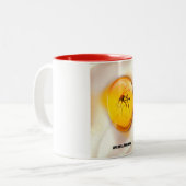 Das Leben wird einen Weg finden Zweifarbige Tasse (Vorderseite Links)