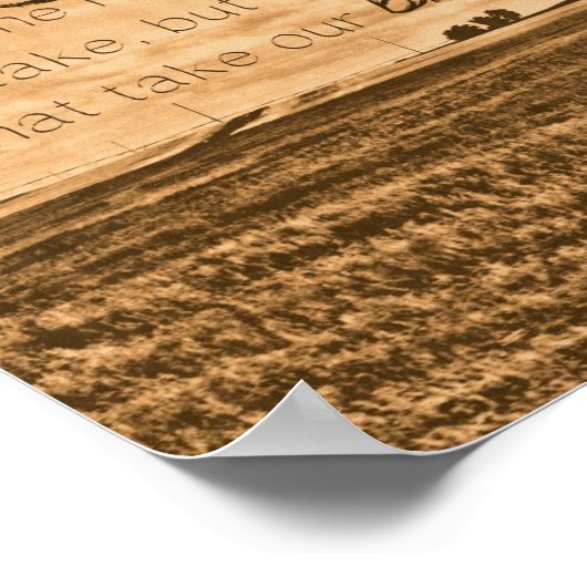 Das Leben wird nicht gemessen Poster (Ecke)