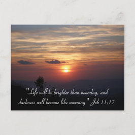 "Das Leben wird..." - Postkarte