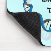 Das Leben wird verdreht! Mausunterlage Mousepad (Ecke)