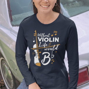 Das Leben würde eine flatternde Violinistin Mama G T-Shirt