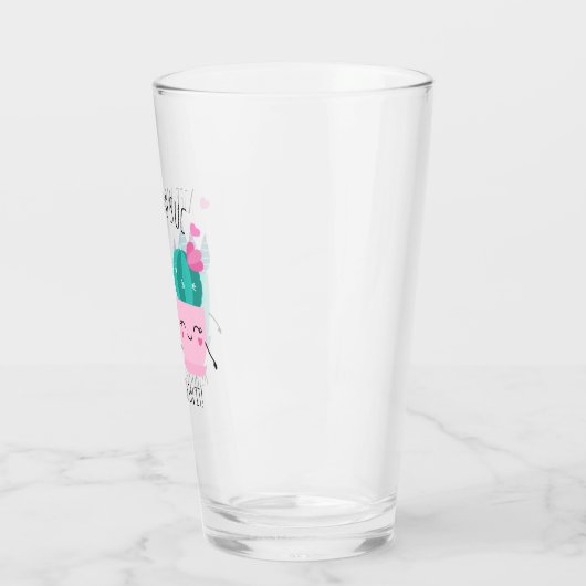 Das Leben würde SUC ohne Sie darin! Glas (Links)