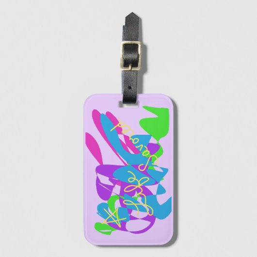 Das Leben zu retten Gepäckanhänger (Vorderseite Vertikal)