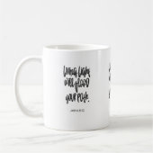 Das lebende Licht wird Ihre Christliche Tasse über (Links)