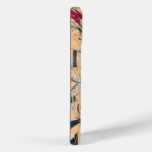 Das lebendige afrikanische Kaleidoskop: Ein Peachy Case-Mate iPhone Hülle (Rückseite / Rechts)