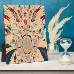 Das lebendige afrikanische Kaleidoskop: Ein Peachy Fotoplatte