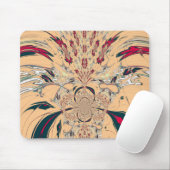Das lebendige afrikanische Kaleidoskop: Ein Peachy Mousepad (Mit Mouse)