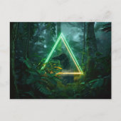 Das lebendige Birdman-Symbol Postkarte (Vorderseite)