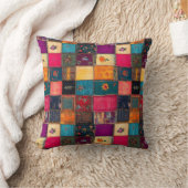 Das lebendige Patchwork Quilt mit klassischen Flor Kissen (Decke)