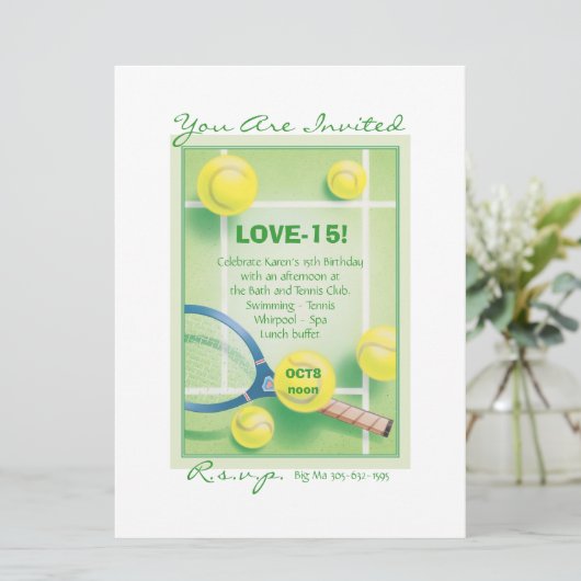 Das lebendige Set © Einladung (Stehend Vorderseite)