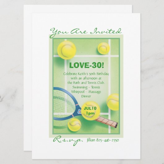 Das lebendige Set © Einladung (Vorne/Hinten)