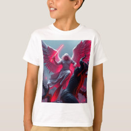 Das lebendige St. Michael-das Erzengel-Kid-T-Shirt T-Shirt