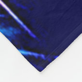 Das lebendige Stadtbild Splash Art Fleecedecke (Ecke)