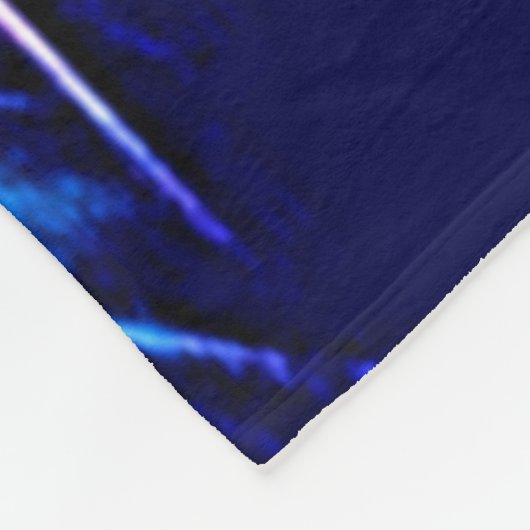 Das lebendige Stadtbild Splash Art Fleecedecke (Ecke)