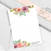 Das lebendige Stationery Paper von Summer Watercol Briefpapier